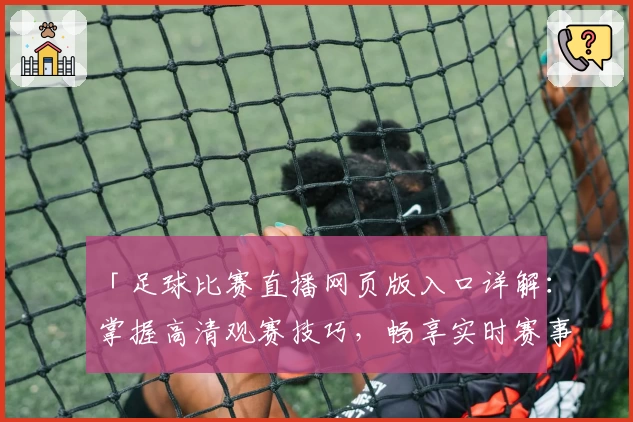 「足球比赛直播网页版入口详解：掌握高清观赛技巧，畅享实时赛事精彩」